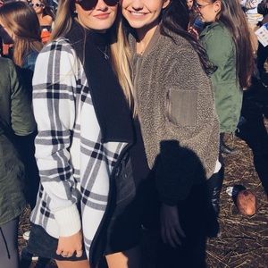 Abercrombie Bear coat worn once